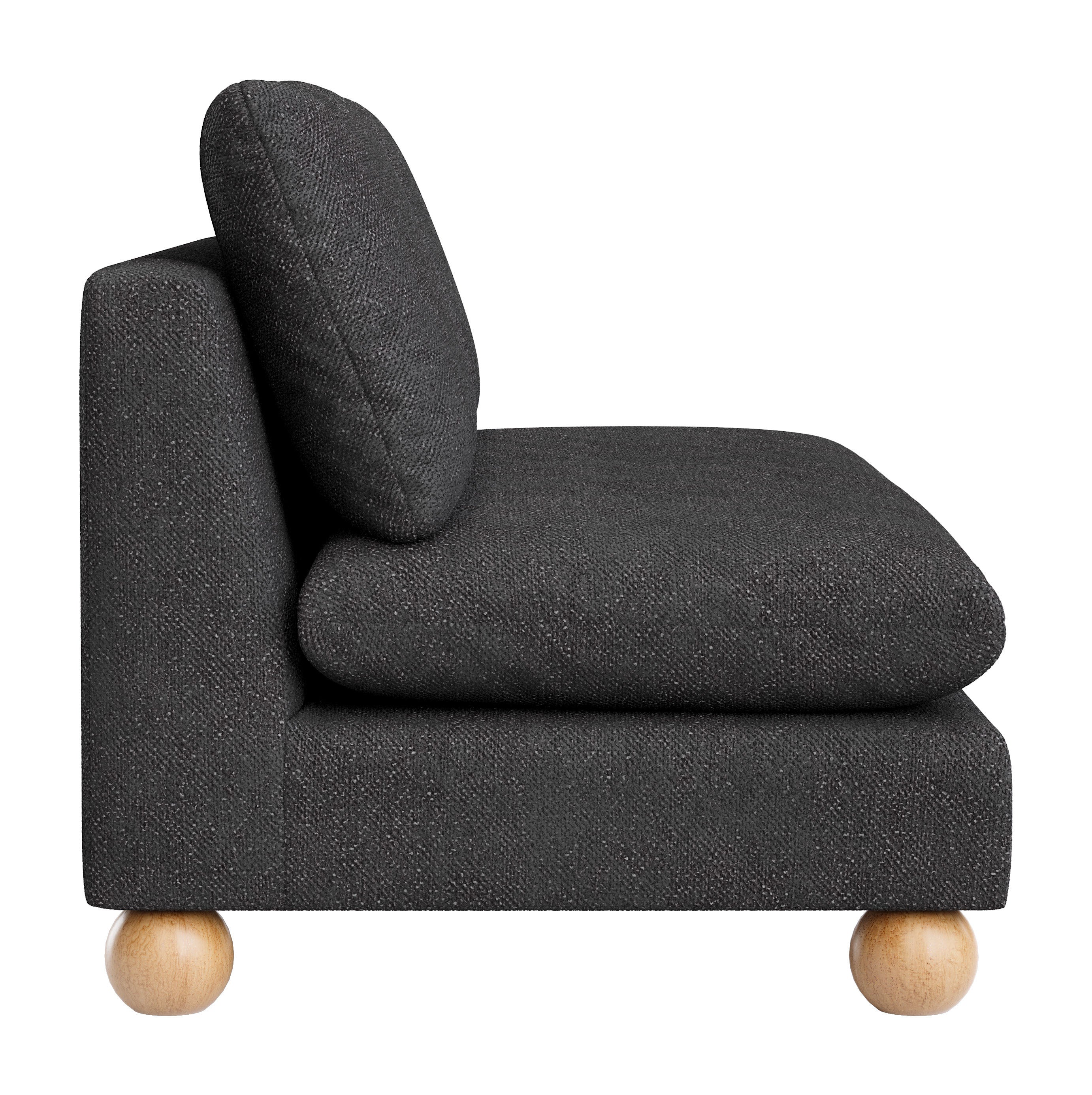 Minze Loveseat Black