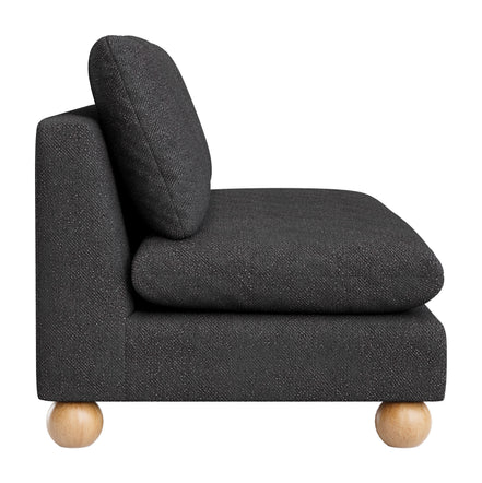 Minze Loveseat Black