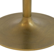 Ithaca Dining Table White & Gold