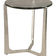 Olea Side Table Silver
