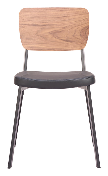 Ardenne Dining Chair (Set of 4) Black & Brown