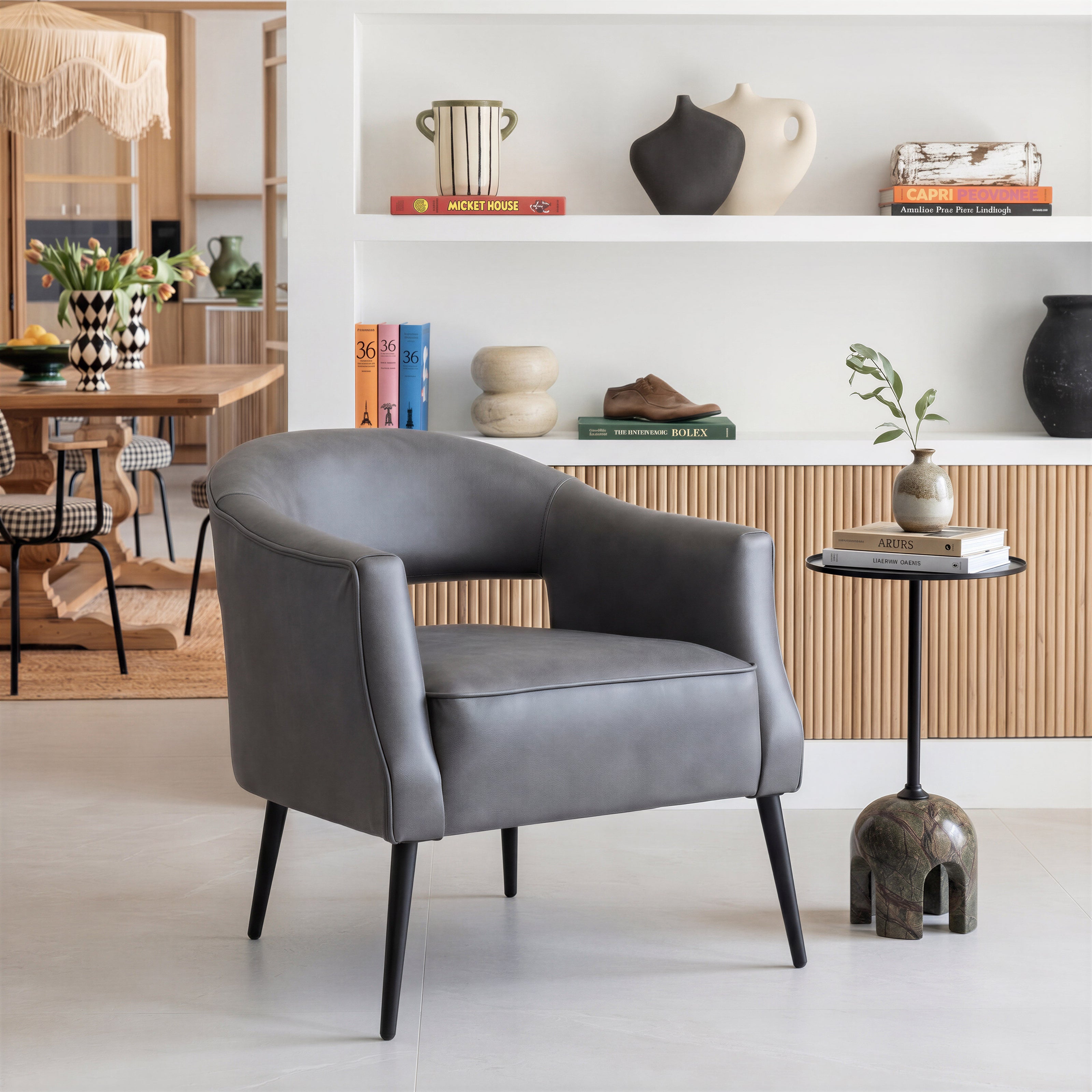 Kask Side Table Multicolor