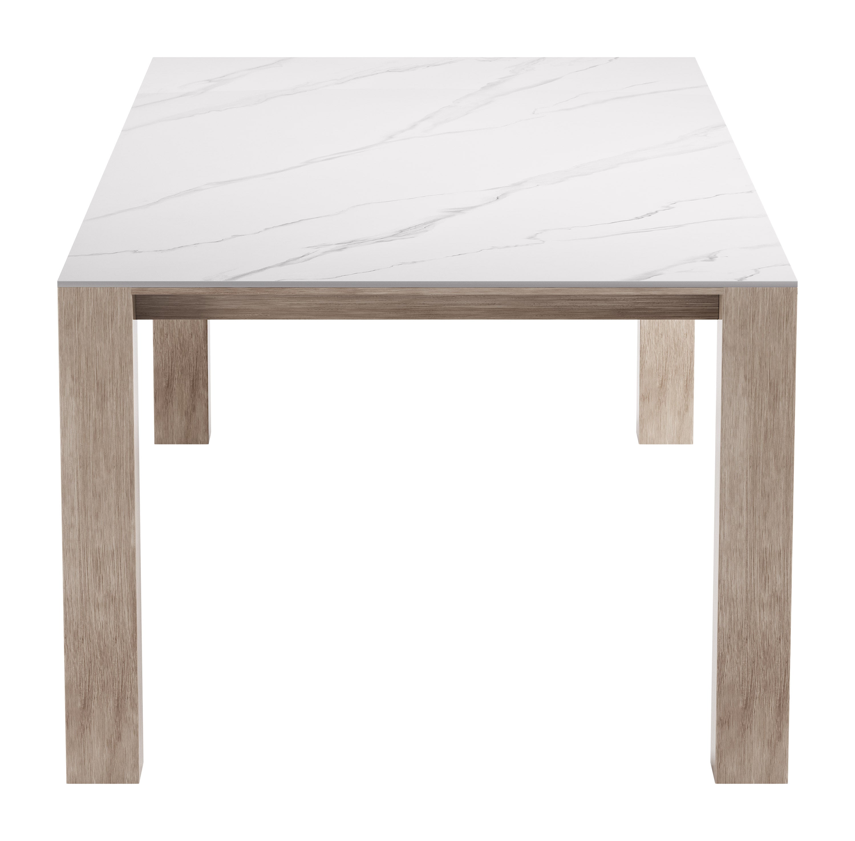 Leilani Rectangular Dining Table White