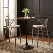 Auray Bar Table Brown
