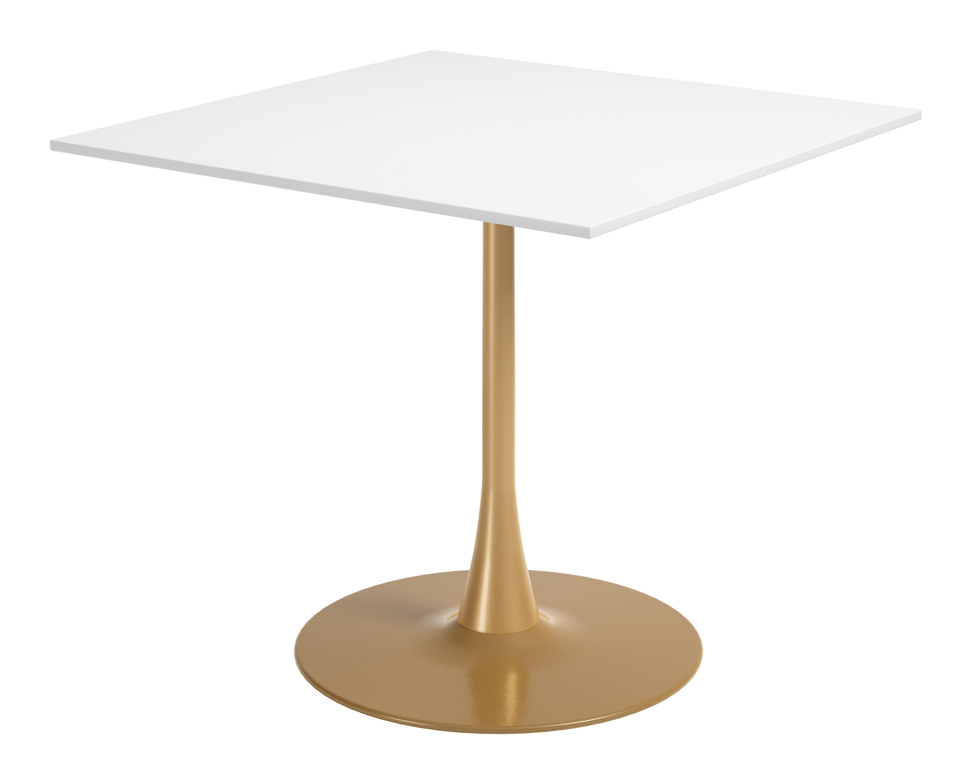 Epas Dining Table White & Gold