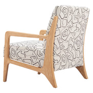 Runa Accent Chair Beige & Natural