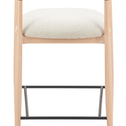 Equinox Barstool Oyster Gray & Natural