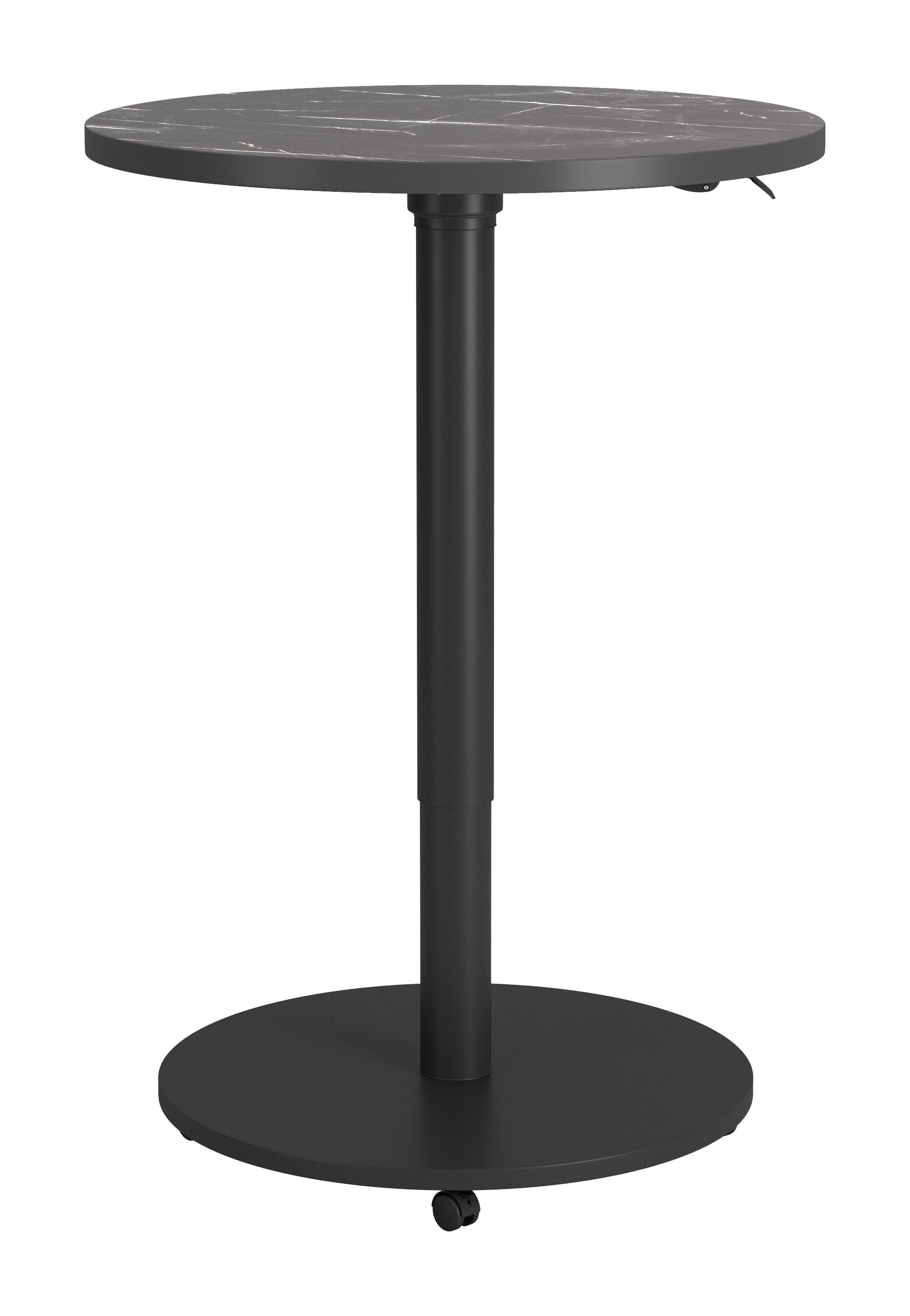 Mule Adjustable Bar Table Black