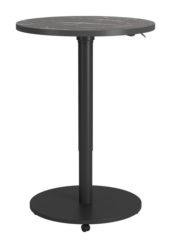 Mule Adjustable Bar Table Black
