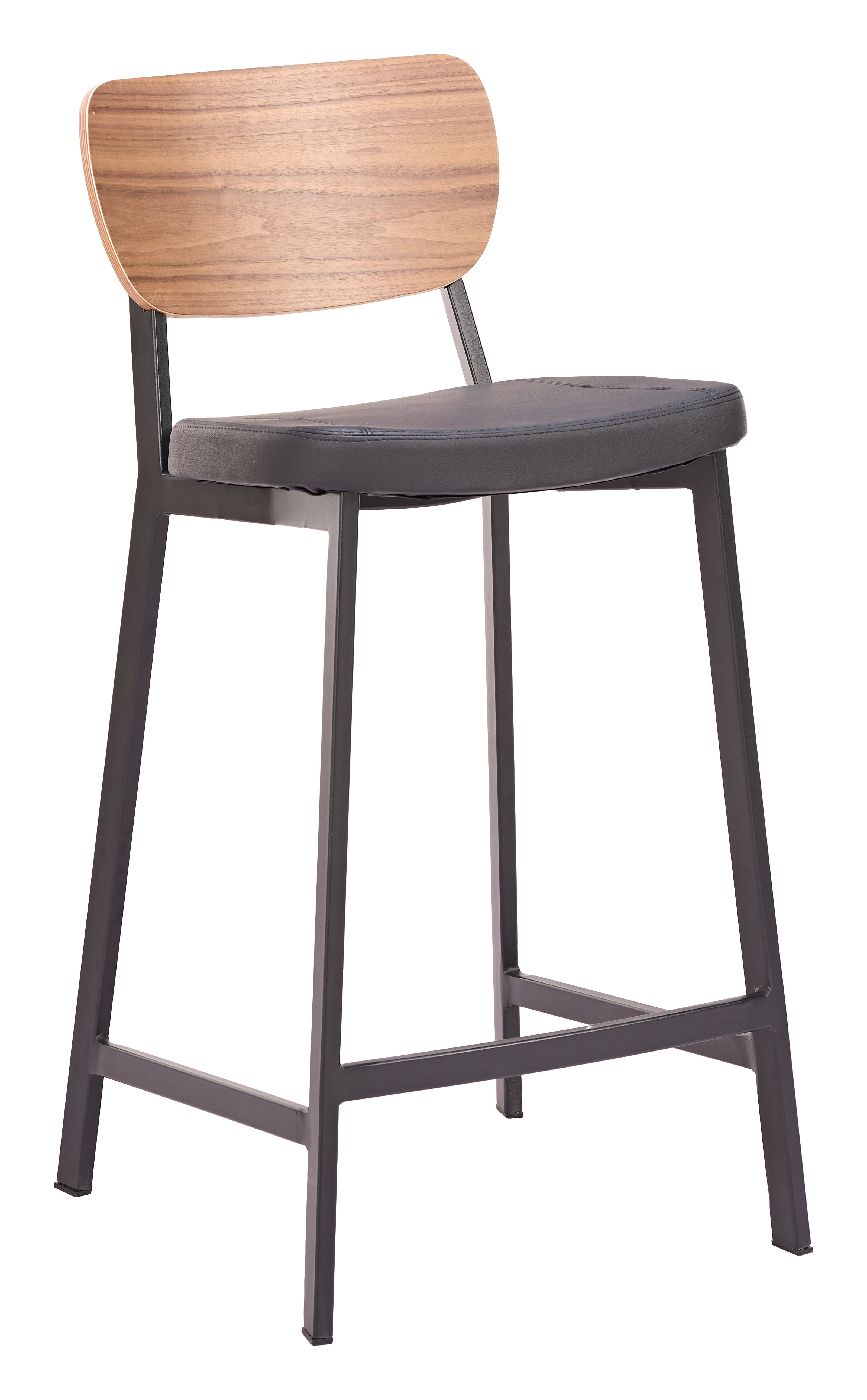Ardenne Counter Stool (Set of 2) Black & Brown