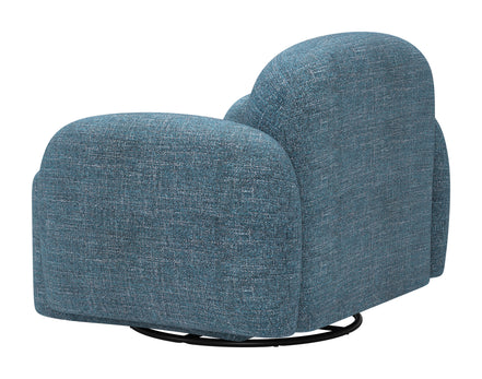 Cleo Swivel Chair Blue