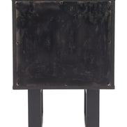 Aremi Nightstand Brown & Black