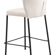 Linz Counter Stool (Set of 2) Cream