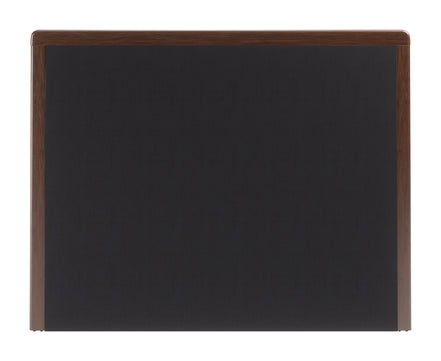 Somune Queen Bed Gray & Walnut