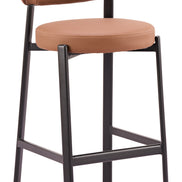 Prairie Barstool (Set of 2) Brown