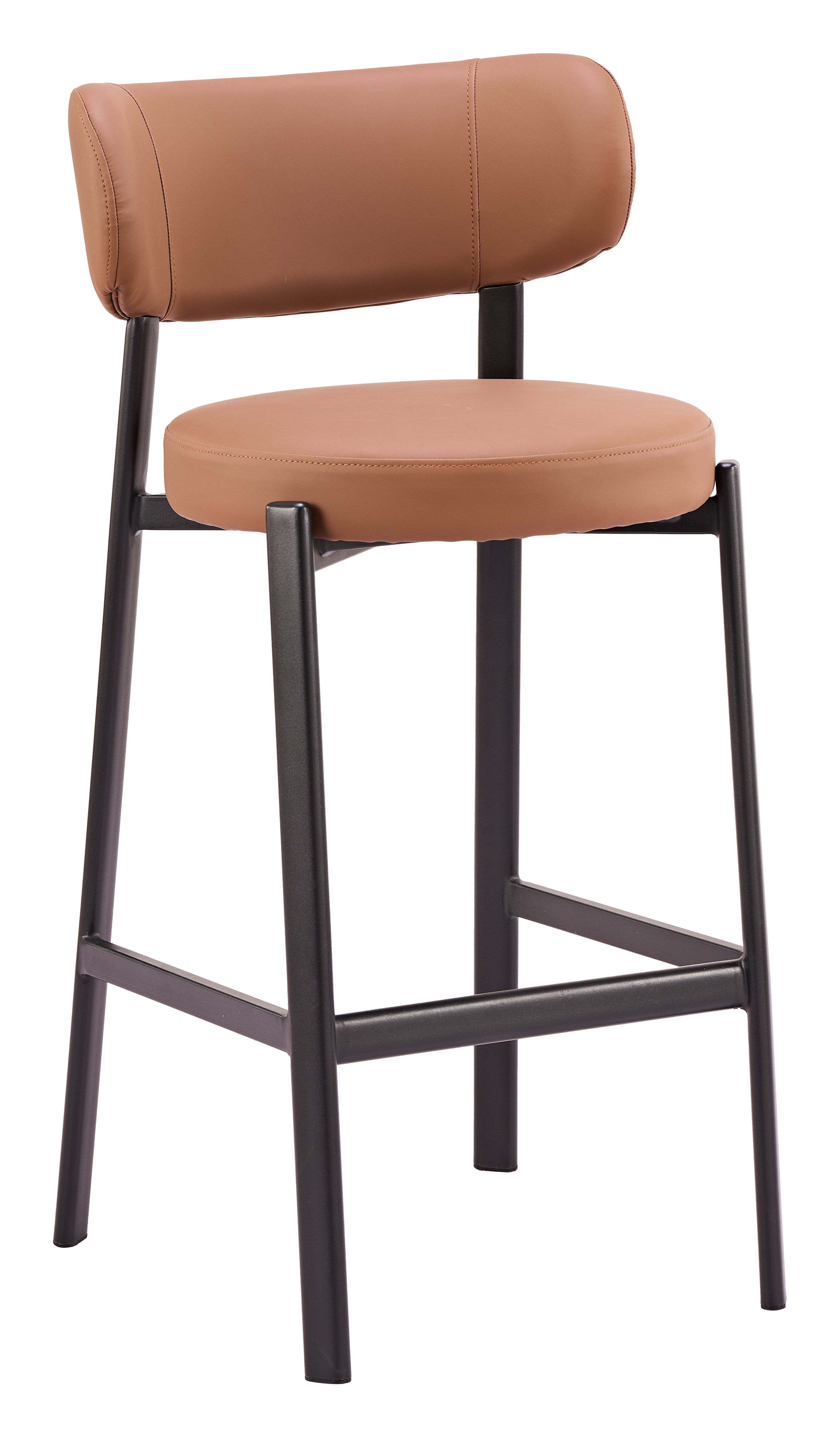 Prairie Barstool (Set of 2) Brown