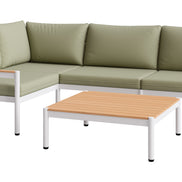Lychee Modular Sectional Green