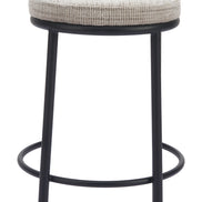 Sisal Counter Stool (Set of 2) Beige Tweed