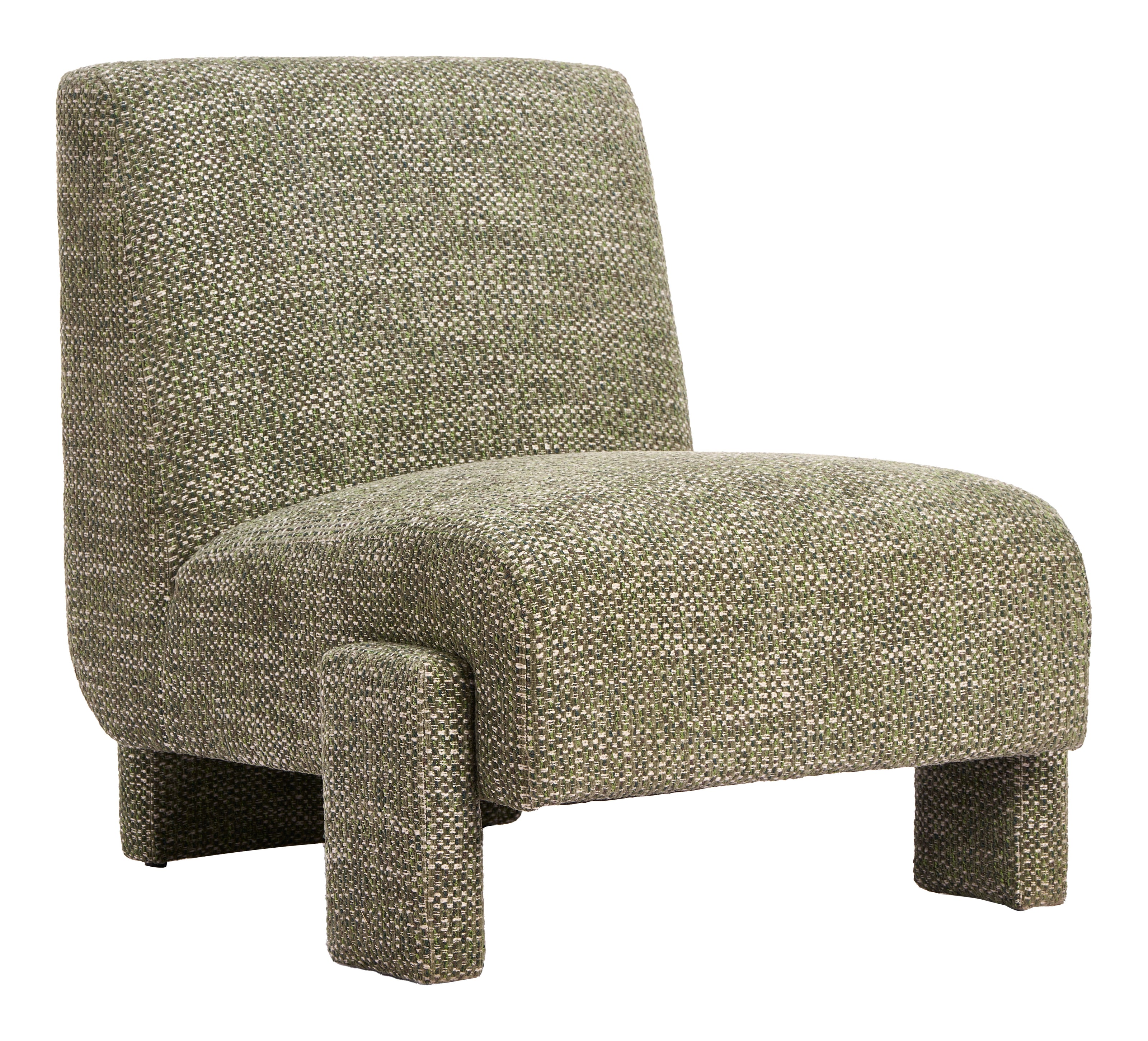 Orleen Accent Chair Checker Green