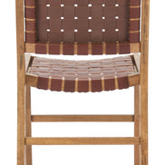 Feder Dining Chair (Set of 2) Brown