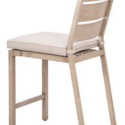 Reefline Armless Counter Stool (Set of 2) Gray