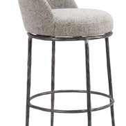 Nordhavn Swivel Barstool Gray