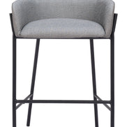 Bremor Barstool Slate Gray