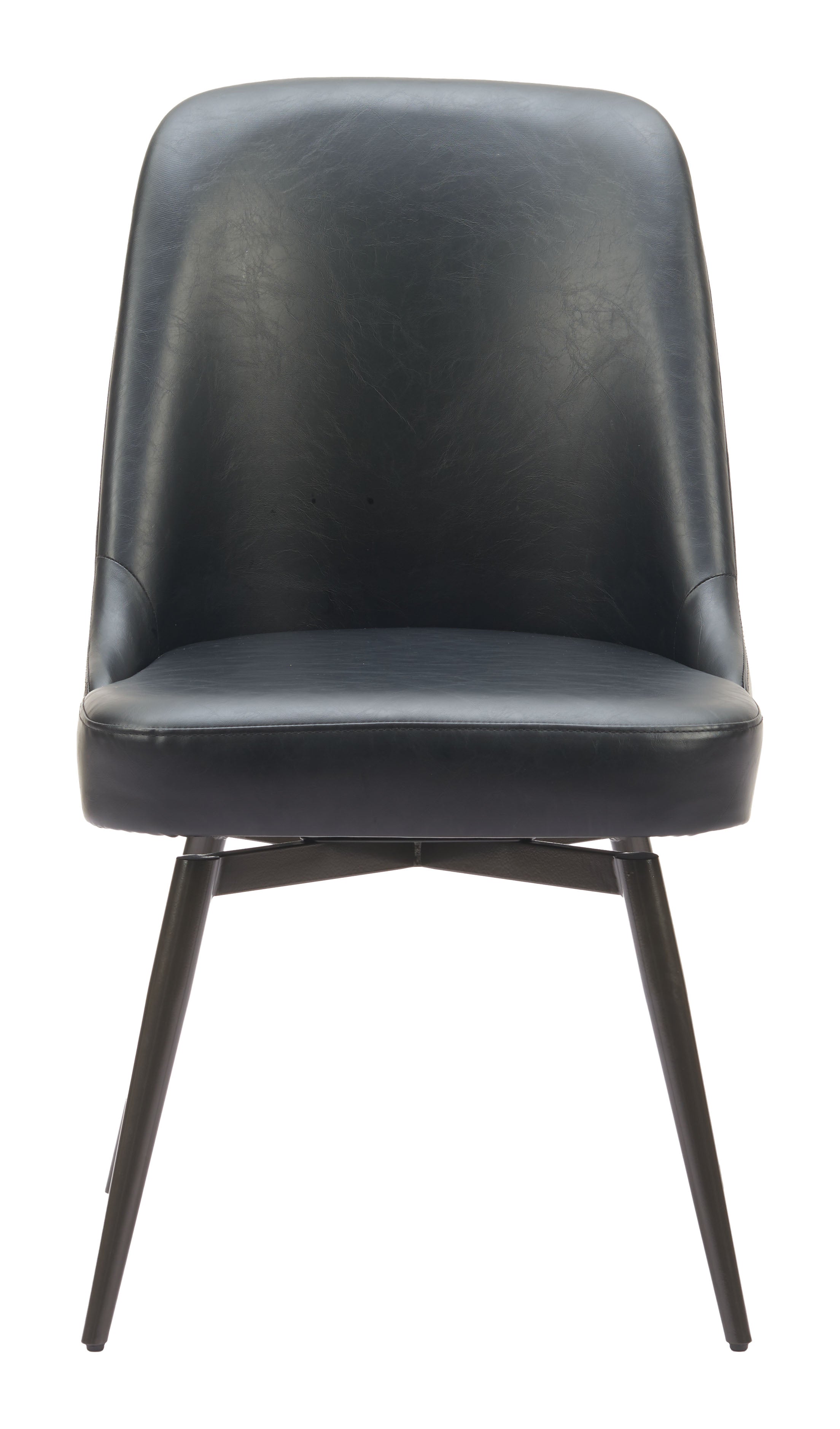 Keppel Swivel Dining Chair (Set of 2) Black
