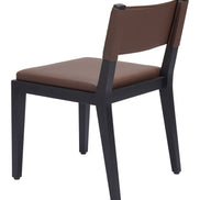 Roxas Dining Chair (Set of 2) Brown