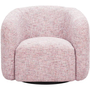 Refine Swivel Chair Pink Tweed