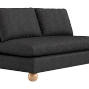 Minze Loveseat Black