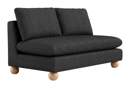 Minze Loveseat Black