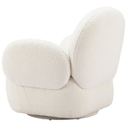 Pilka Swivel Chair White