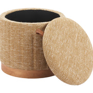 Fije Storage Ottoman Oat Yellow