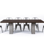 Renzo Modern Oak & Concrete 94