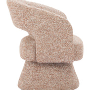 Liva Swivel Chair Frosty Brown