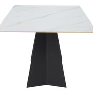 Inky Dining Table White