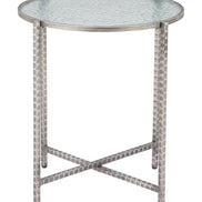 Vetro Side Table Silver