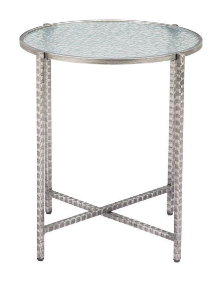 Vetro Side Table Silver