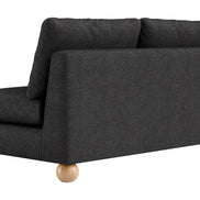 Minze Loveseat Black