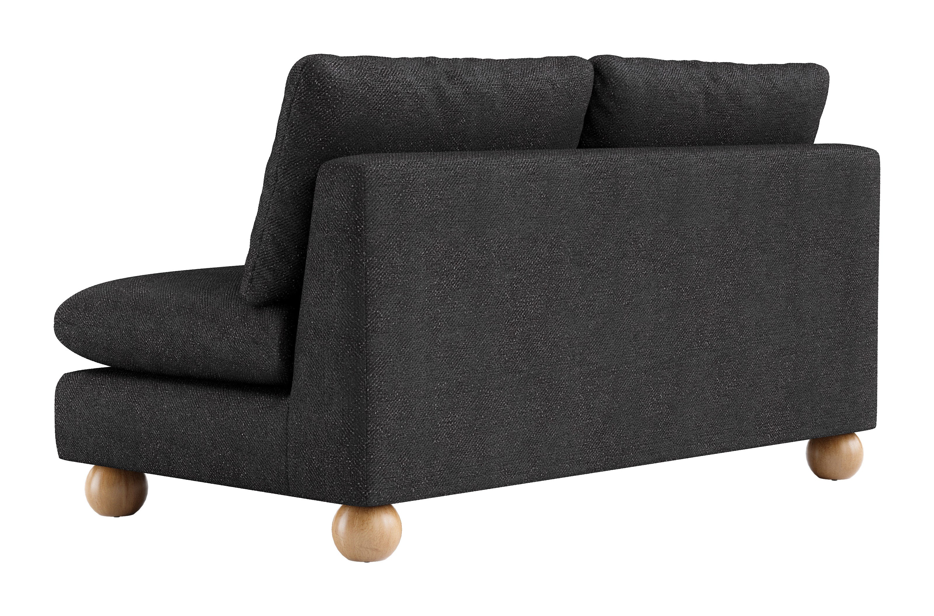 Minze Loveseat Black