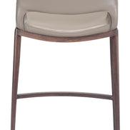 Ace Counter Stool (Set of 2) Brown & Walnut
