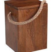 Omaga Storage Side Table Walnut