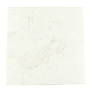 Nyra Side Table White & Brass