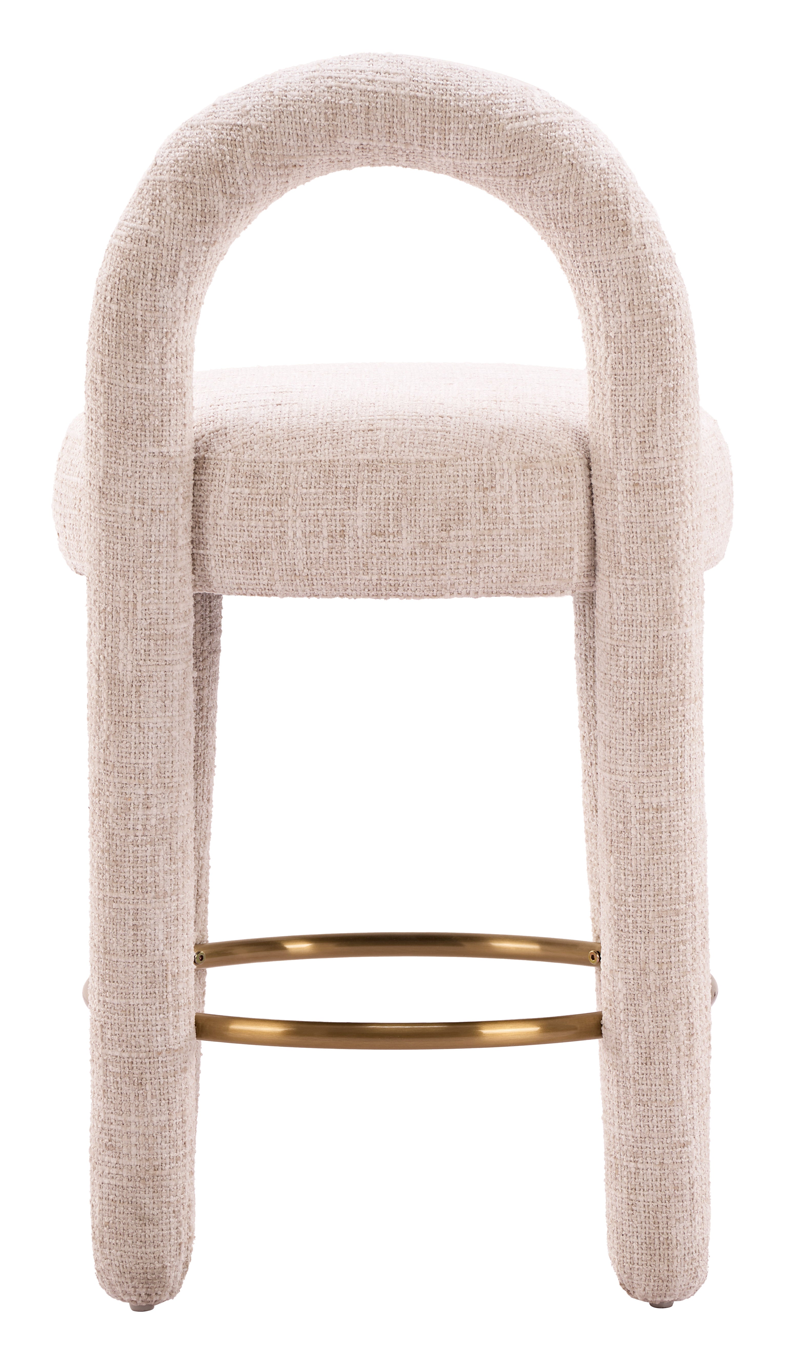 Curco Counter Stool (Set of 2) Beige