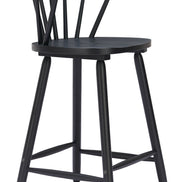 Stenger Counter Stool (Set of 2) Black