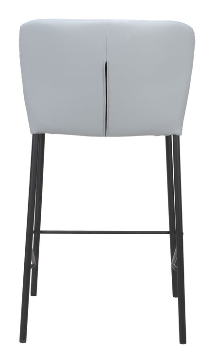 Linz Counter Stool (Set of 2) Gray