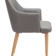 Wisom Dining Chair (Set of 2) Gray