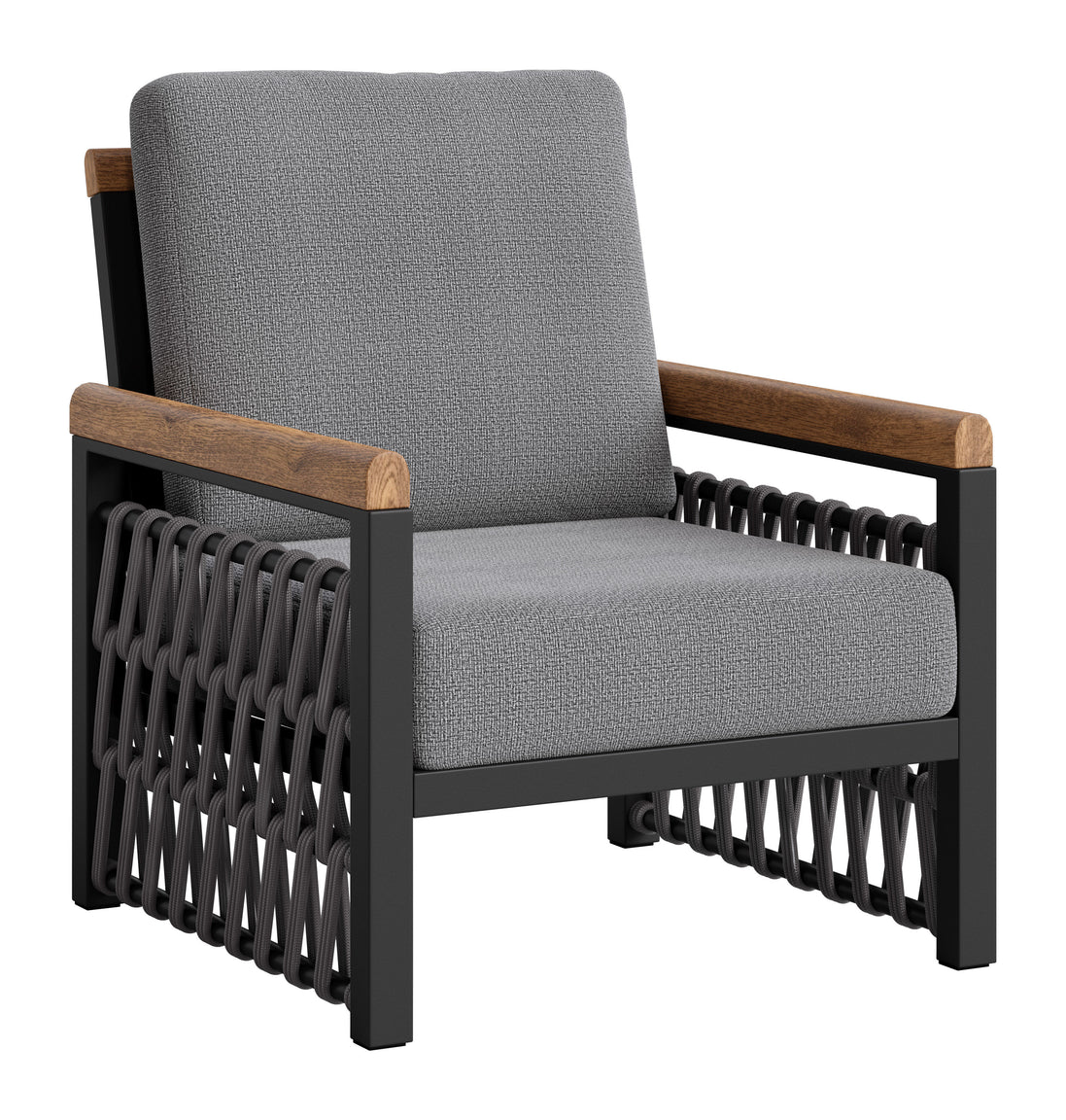 Naru Accent Chair Gray