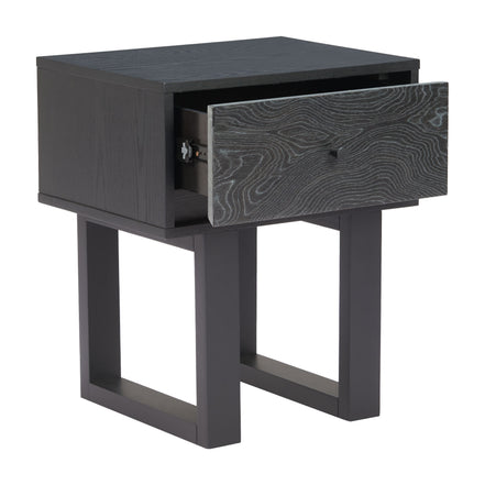 Gus Nightstand Black